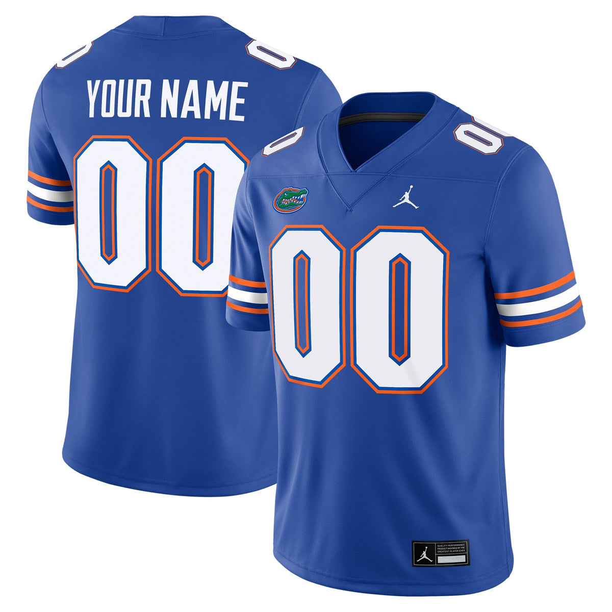Florida Gators Custom Game Jersey - Royal
