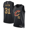Cleveland Cavaliers Statement Edition Swingman Jersey - Black - Jarrett Allen