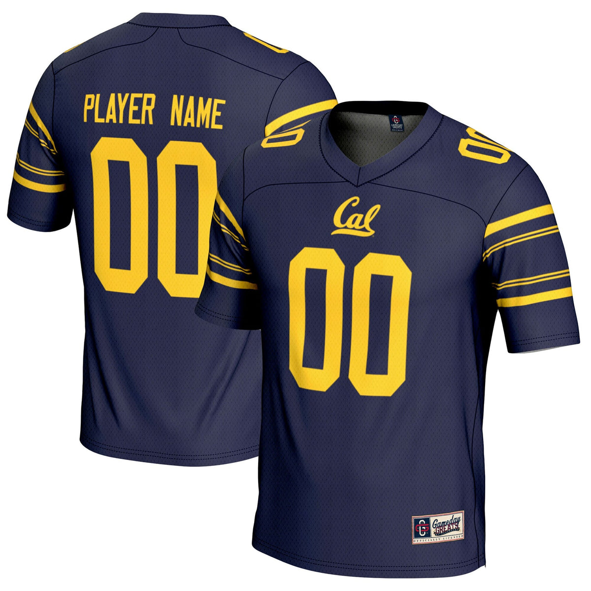 Cal Bears NIL Pick-A-Player Football Jersey - Navy