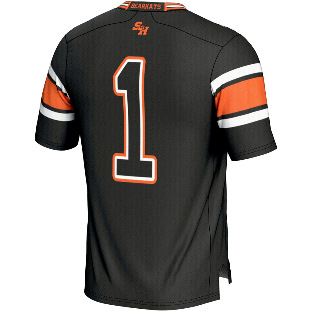 #1 Sam Houston State Bearkats Endzone Football Jersey - Black