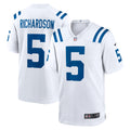 Indianapolis Colts Anthony Richardson White Game Football Jersey