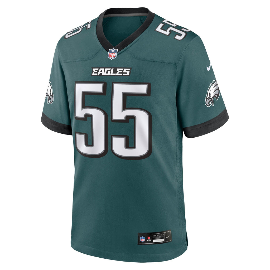 Philadelphia Eagles Brandon Graham Midnight Green Team Game Football Jersey