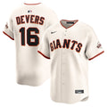 San Francisco Giants Rafael Devers Cream Home Limited Player Baseball Jersey