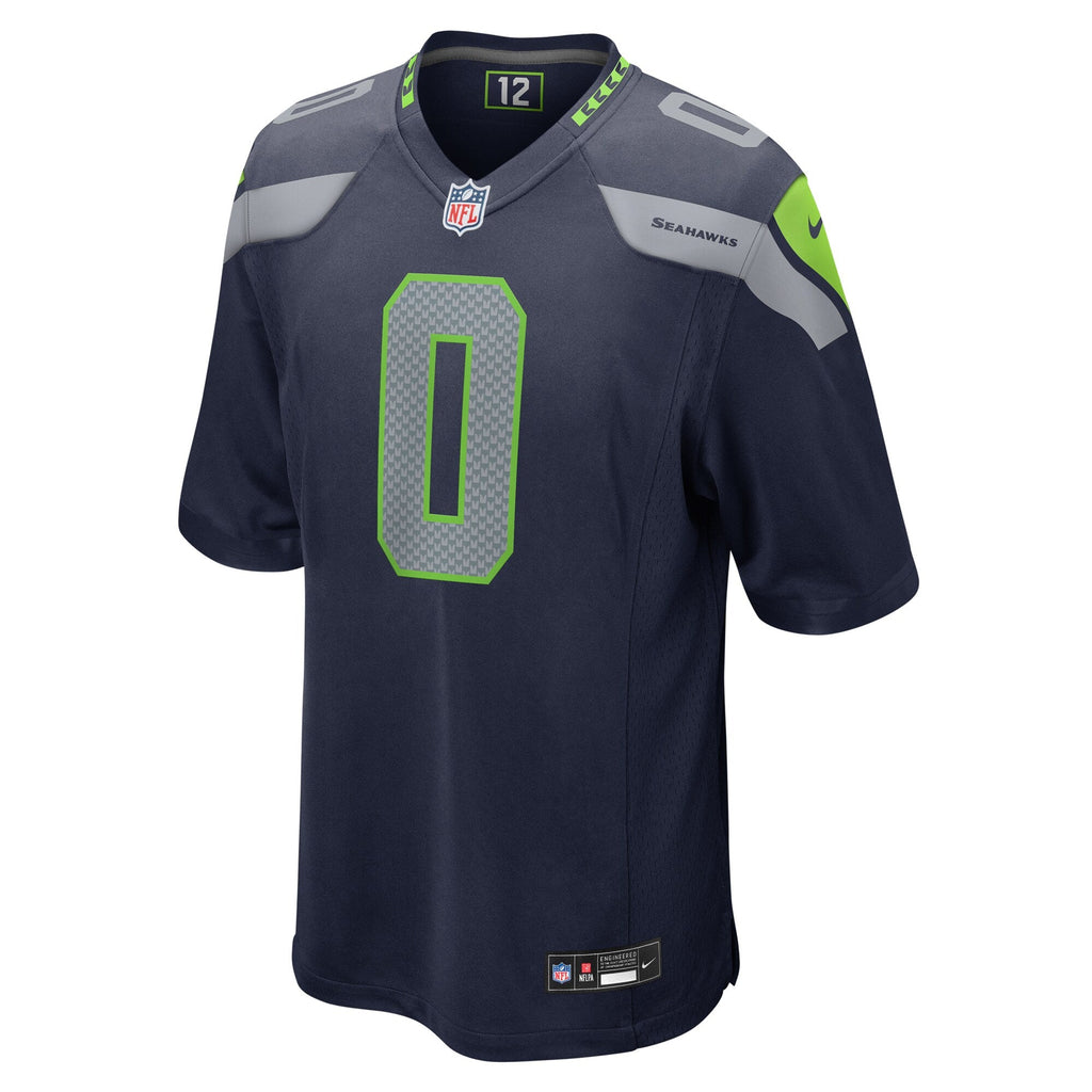Seattle Seahawks Tyrel Dodson College Navy Game Football Jersey