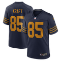 Green Bay Packers Tucker Kraft Navy Alternate Game Football Jersey
