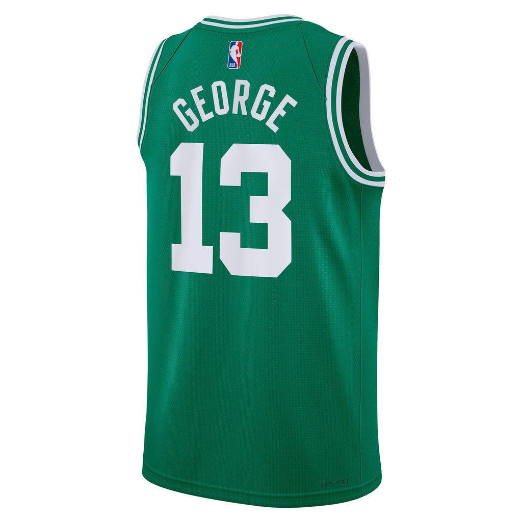 Boston Celtics Icon Edition Swingman Jersey - Kelly Green - Custom - - Paul George