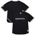 Black Florida State Seminoles On The Clock Full-Button Fashion Jersey