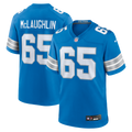 Detroit Lions Seth McLaughlin Blue Team Game Football Jersey