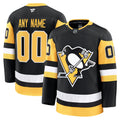 Pittsburgh Penguins Black Home Premium Custom Jersey