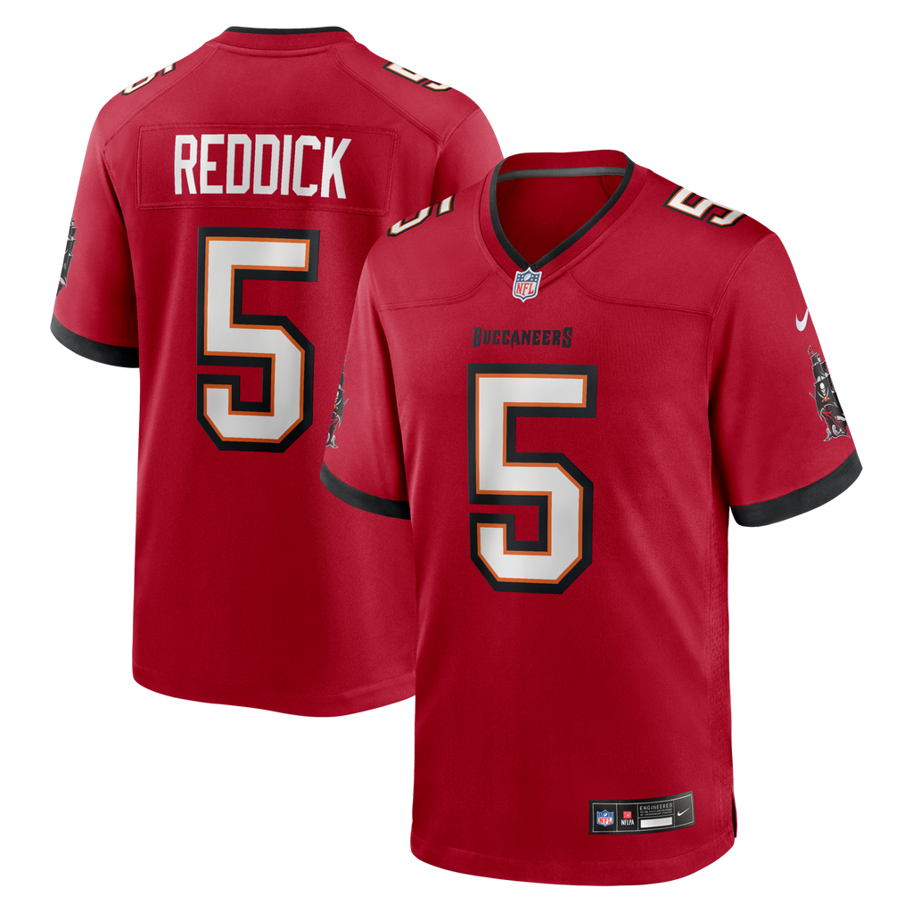 Tampa Bay Buccaneers Haason Reddick Red Team Game Football Jersey