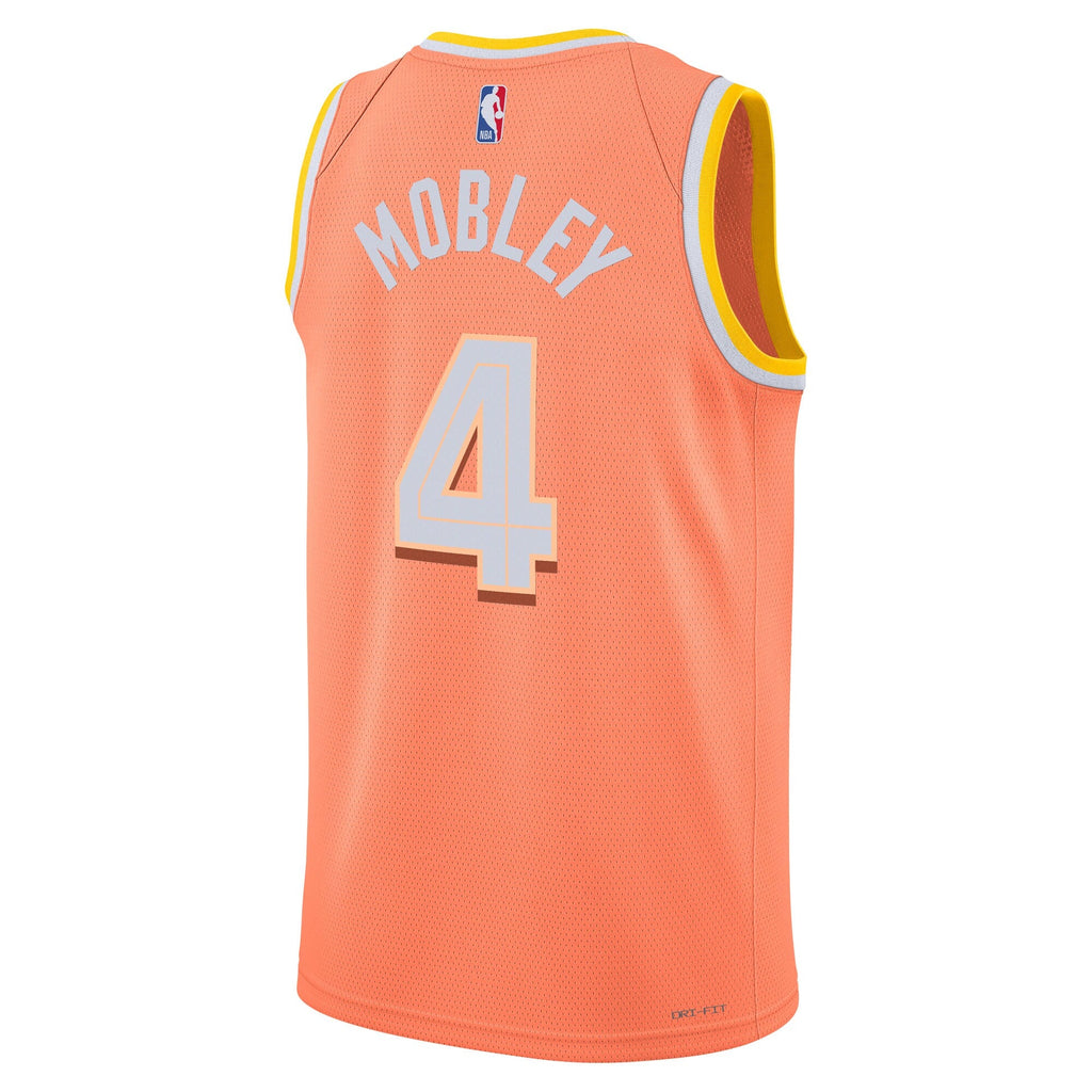 Cleveland Cavaliers 2025/26 City Edition Swingman Jersey - Orange - Evan Mobley