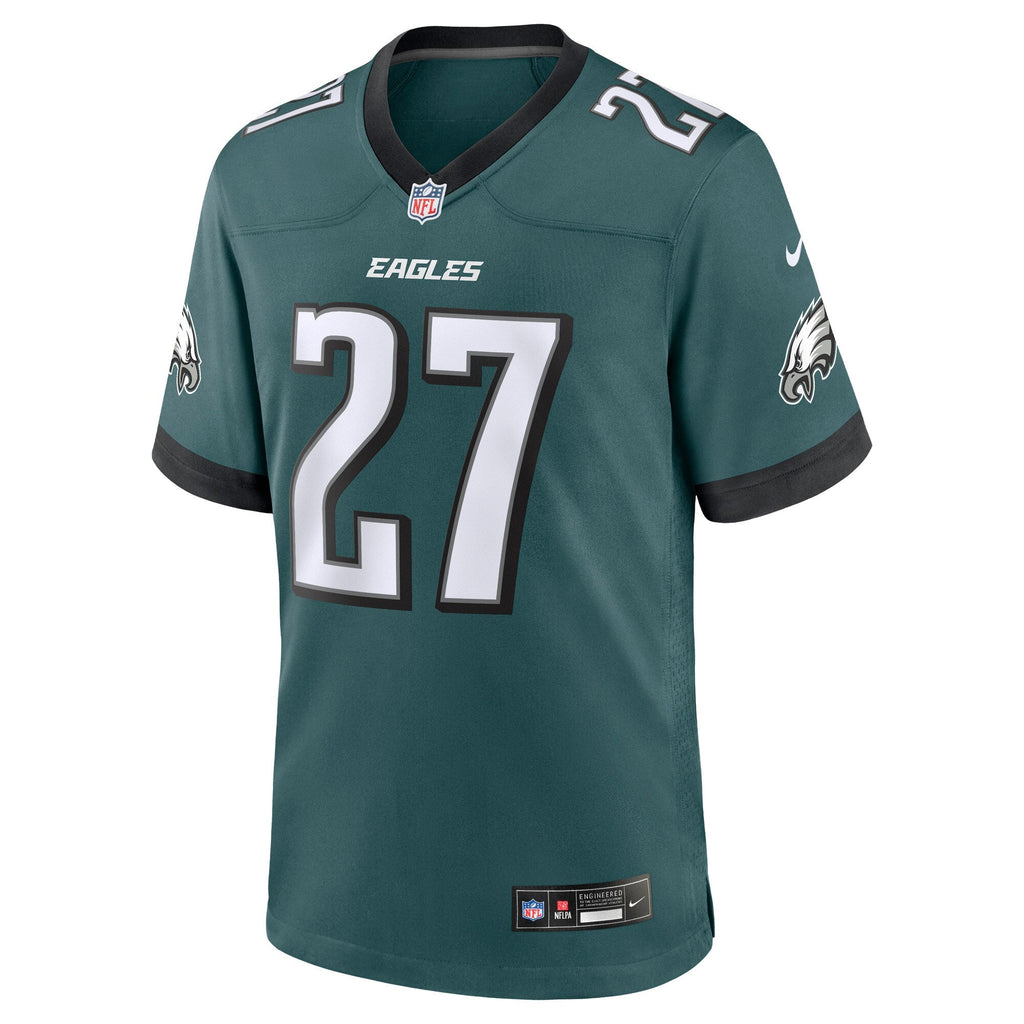 Philadelphia Eagles Quinyon Mitchell Midnight Green Player Game Football Jersey
