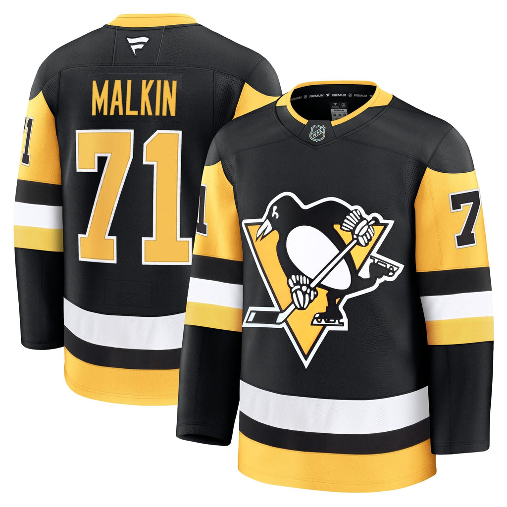Pittsburgh Penguins Evgeni Malkin Black Home Premium Jersey