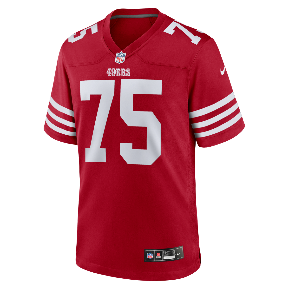 San Francisco 49ers Connor Colby Scarlet Team Game Football Jersey