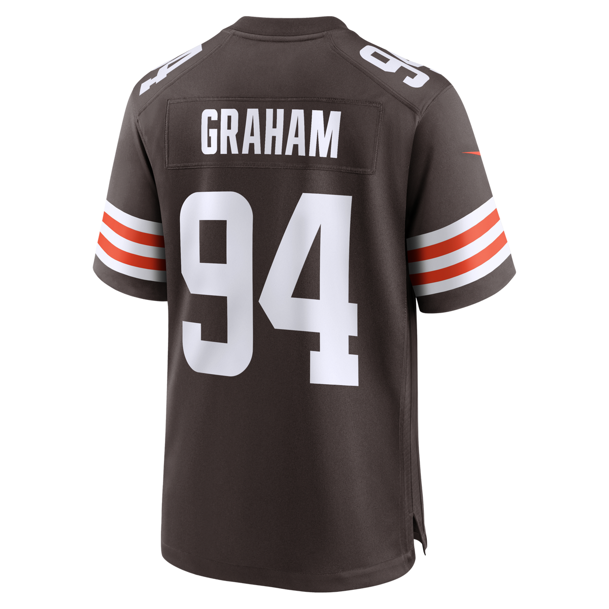 Cleveland Browns Mason Graham Brown Game Football Jersey