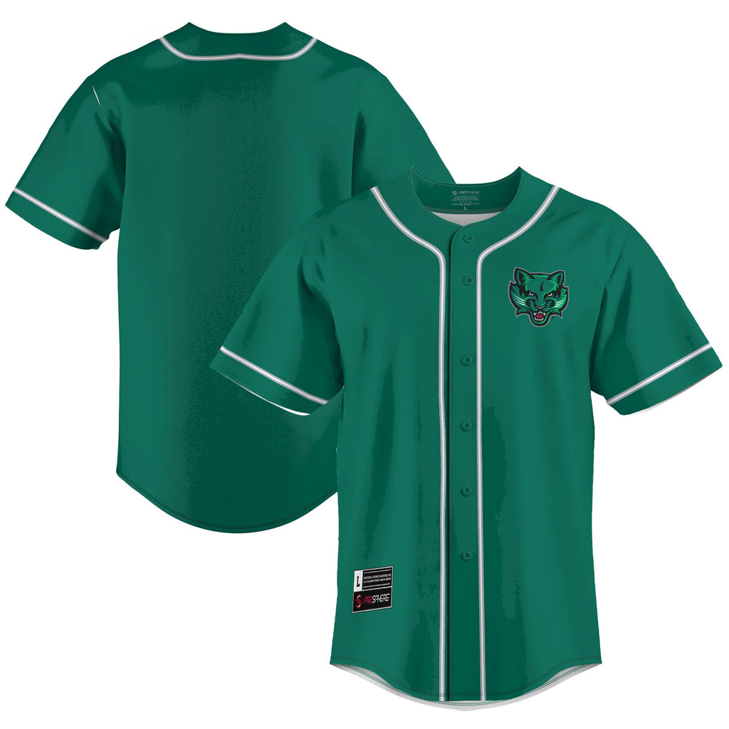 Binghamton Bearcats Lightweight Baseball Jersey - Green
