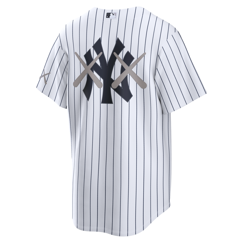 New York Yankees x KAWS White Stadium Baseball Jersey