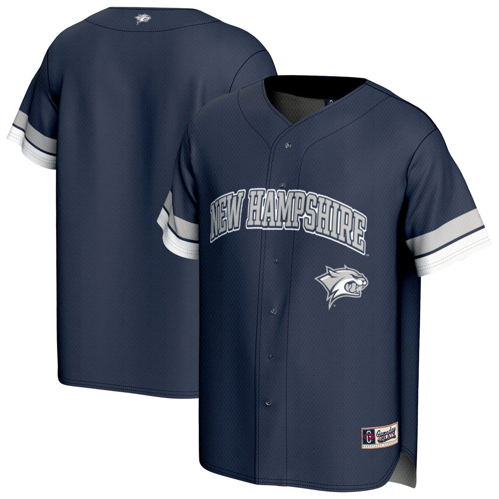 New Hampshire Wildcats Spirit Baseball Jersey - Navy
