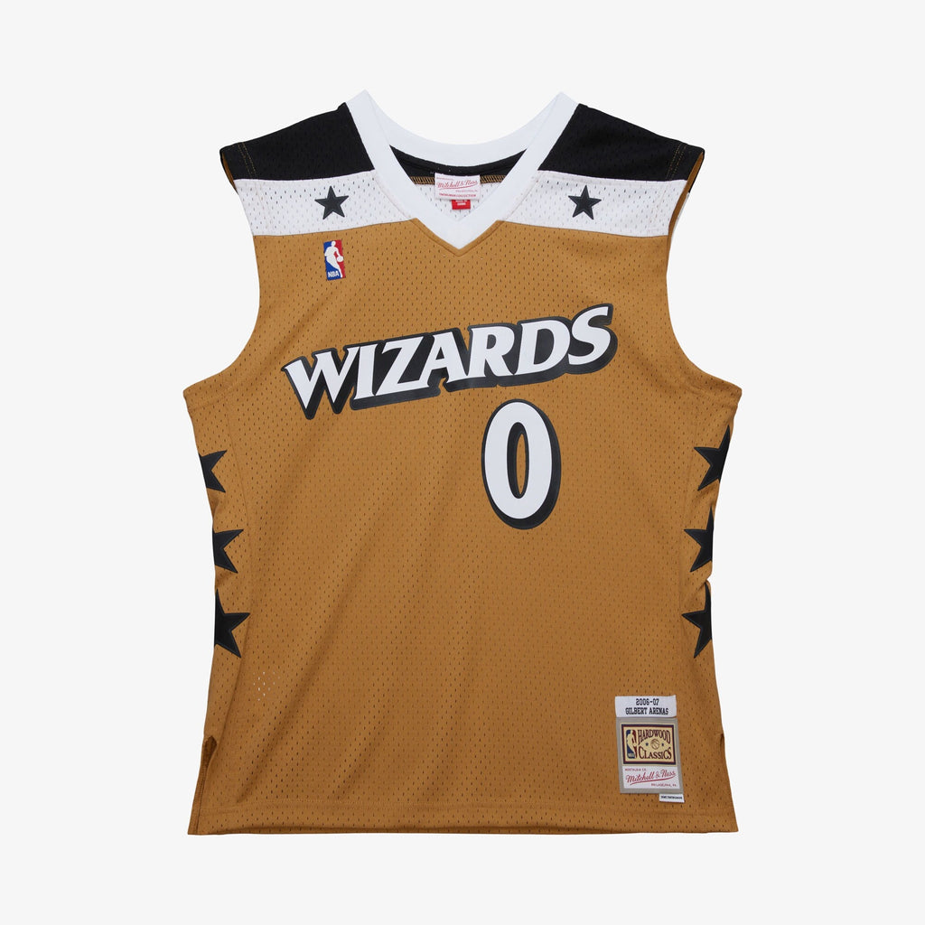 Washington Wizards Gilbert Arenas 2006 Jersey - Gold