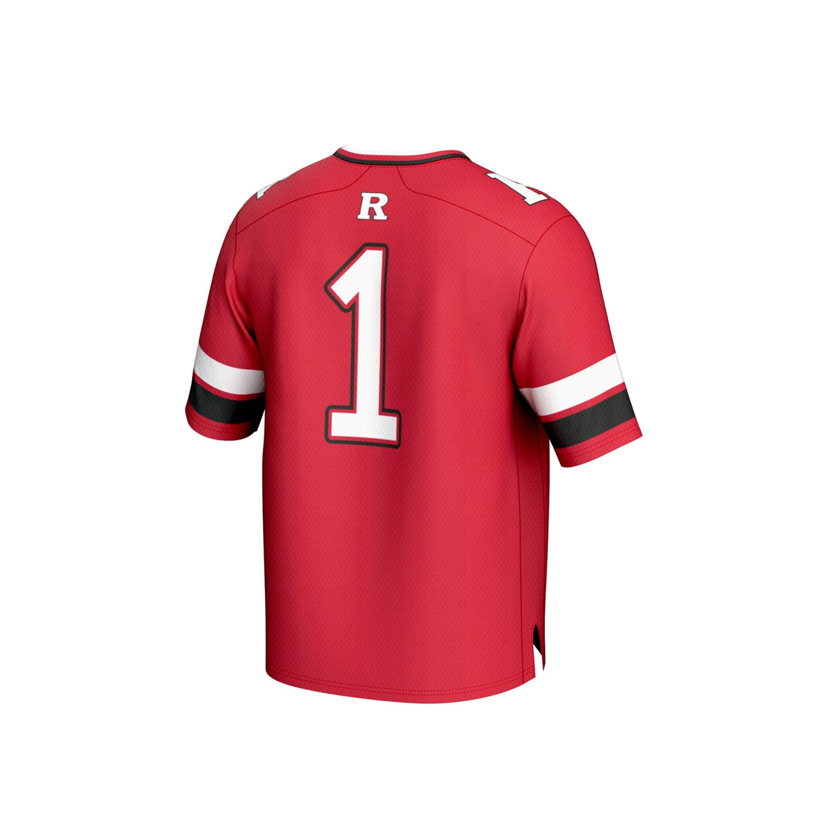 #1 Rutgers Scarlet Knights Lightweight Collegiate Football Fashion Jersey - Scarlet
