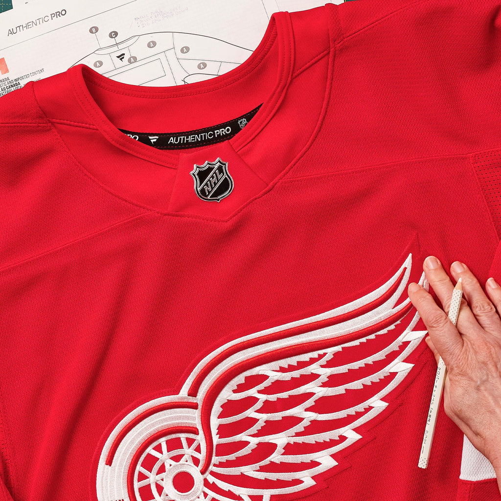 Detroit Red Wings Red Home Pro Custom Jersey