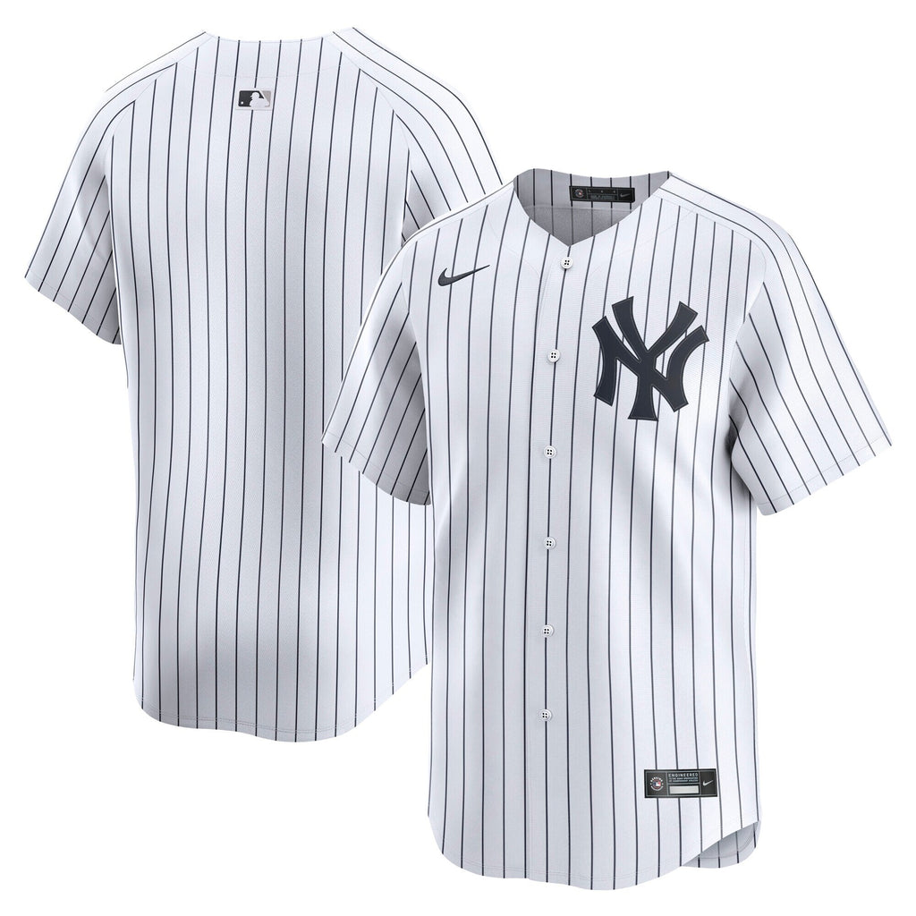 New York Yankees White Home Limited Baseball Jersey