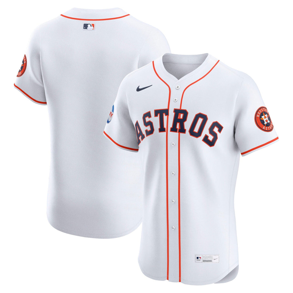Houston Astros White Home Elite Baseball Jersey
