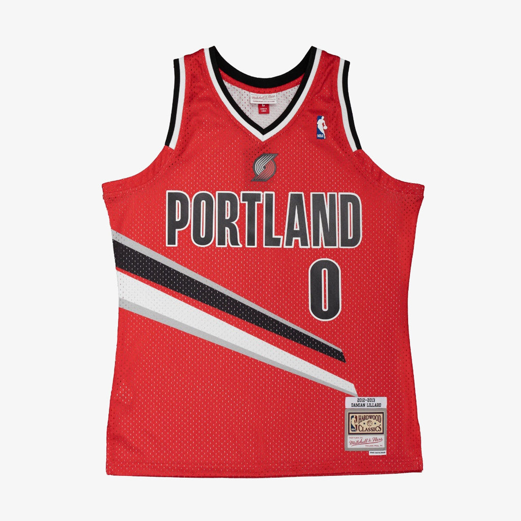 Portland Trail Blazers Damian Lillard 2012 Alternate Jersey - University Red