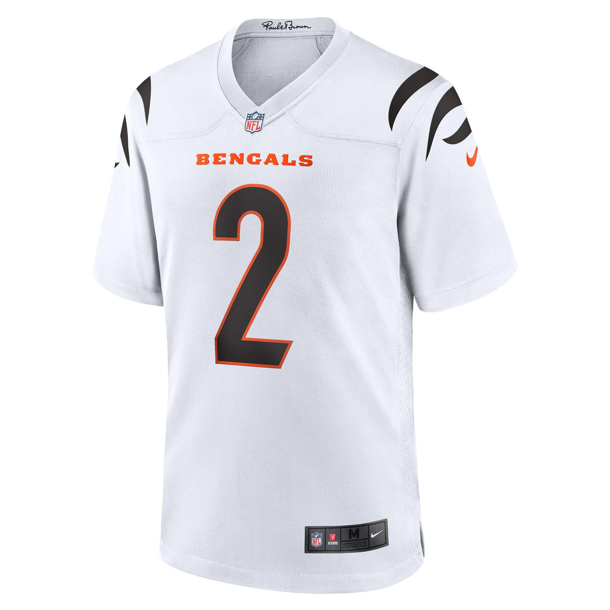 Cincinnati Bengals Evan McPherson White Game Player Football Jersey