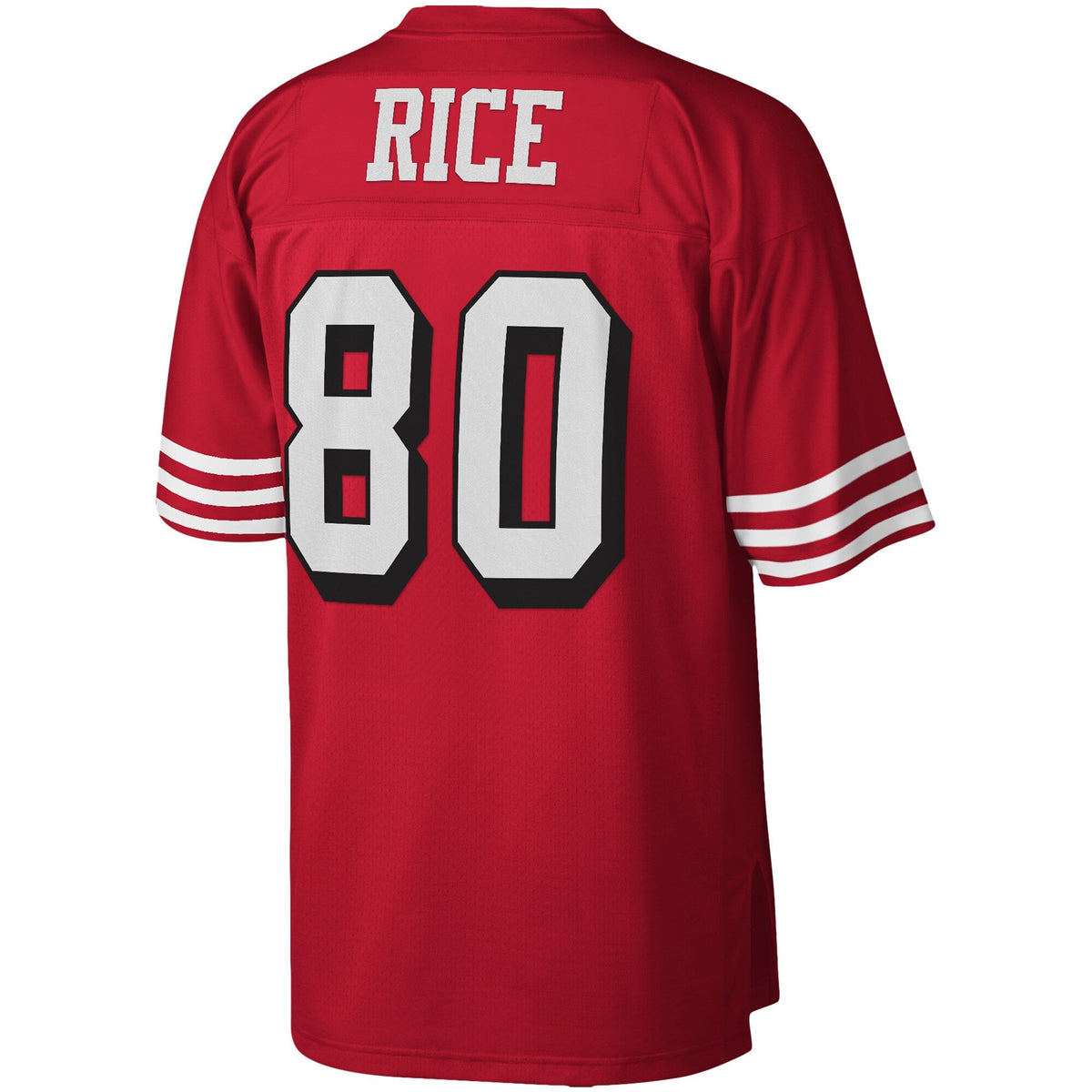 San Francisco 49ers Jerry Rice Scarlet Legacy Replica Football Jersey - Style 4393242