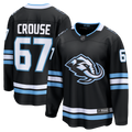 Utah Mammoth Lawson Crouse Black Home Breakaway Player Hockey Jersey