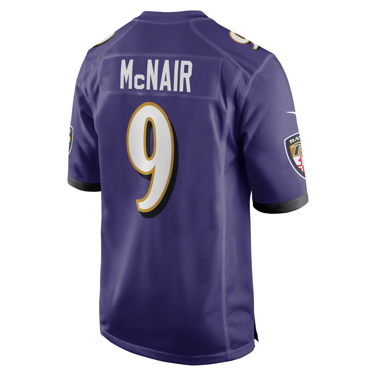 Baltimore Ravens Steve McNair Purple Game Retired Player Football Jersey