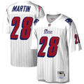 New England Patriots Curtis Martin White Legacy Replica Football Jersey