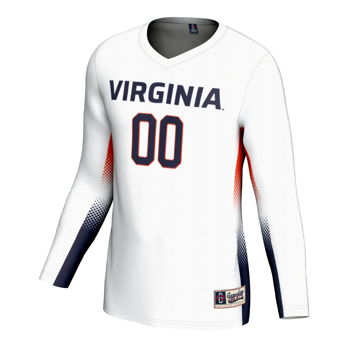 Virginia Cavaliers Adult NIL Lightweight Volleyball Jersey - White