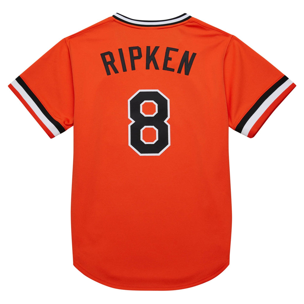 Baltimore Orioles Cal Ripken Jr. Orange 2001 Cooperstown Collection Throwback Baseball Jersey