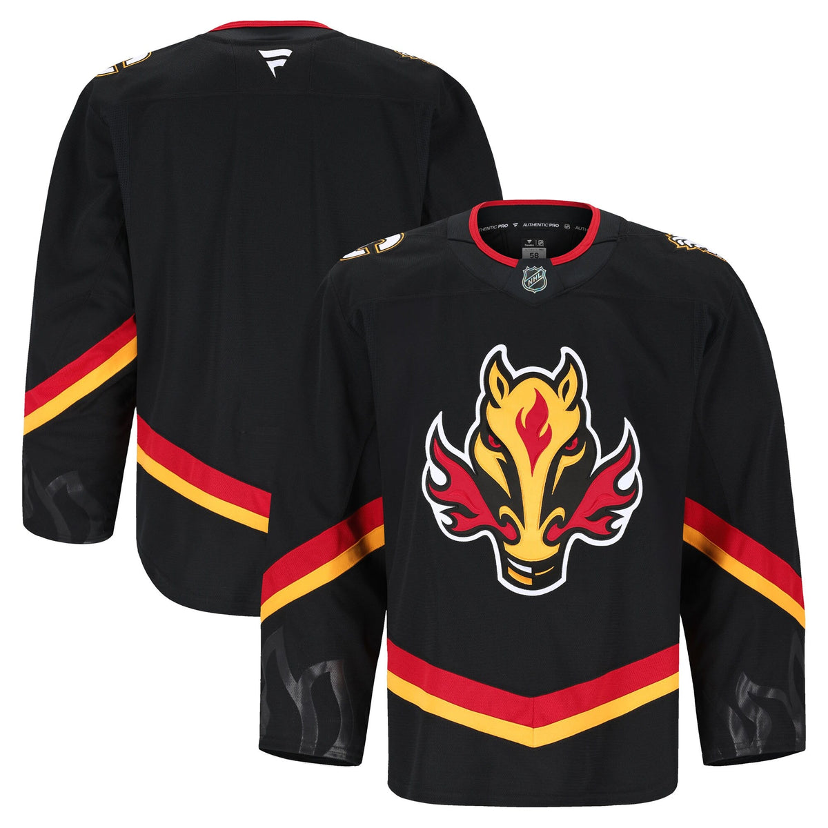 Calgary Flames Black Alternate Pro Jersey
