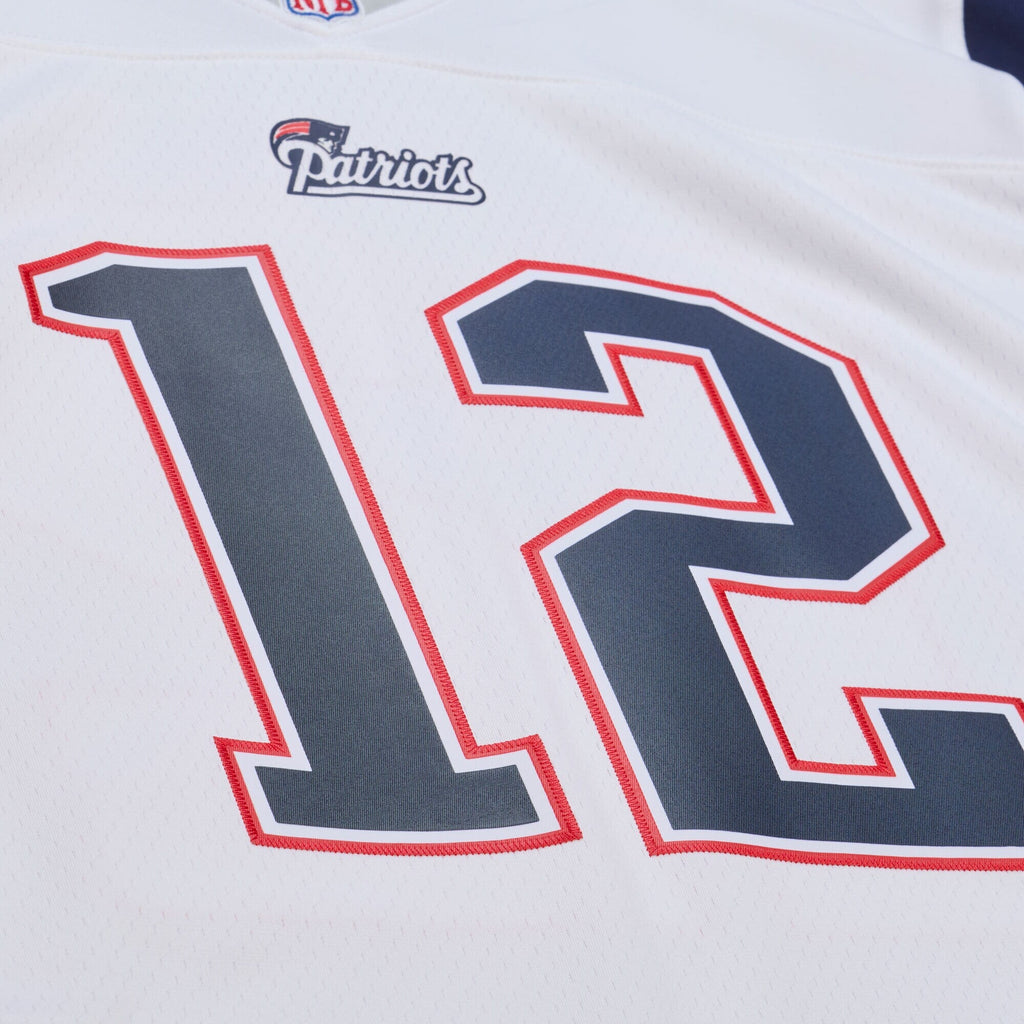 New England Patriots Tom Brady White 2000 Legacy Replica Football Jersey