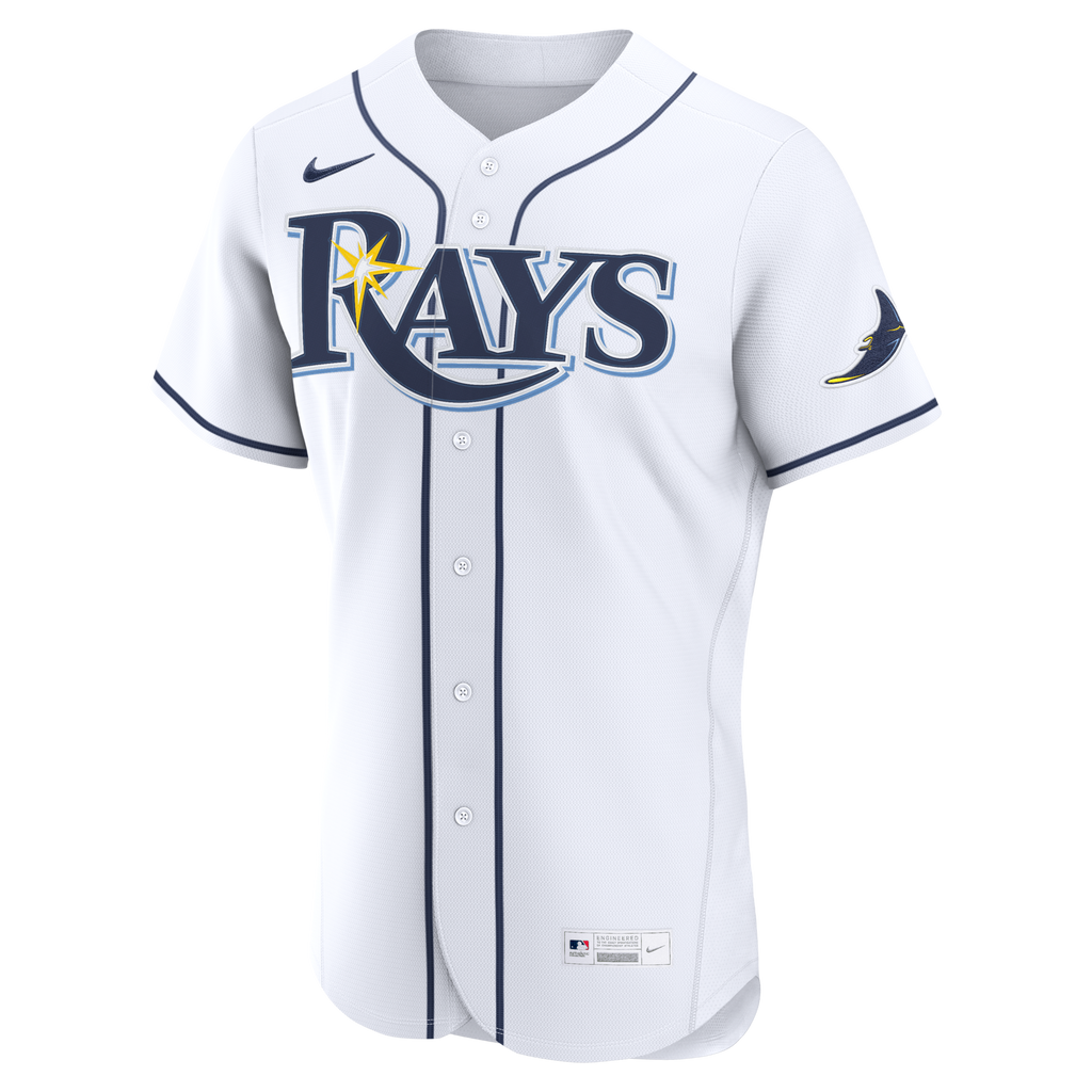 Tampa Bay Rays White Home Baseball Jersey