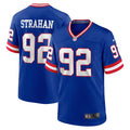 New York Giants Michael Strahan Royal Retired Player Alternate Game Football Jersey