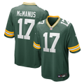 Green Bay Packers Brandon McManus Green Team Game Football Jersey