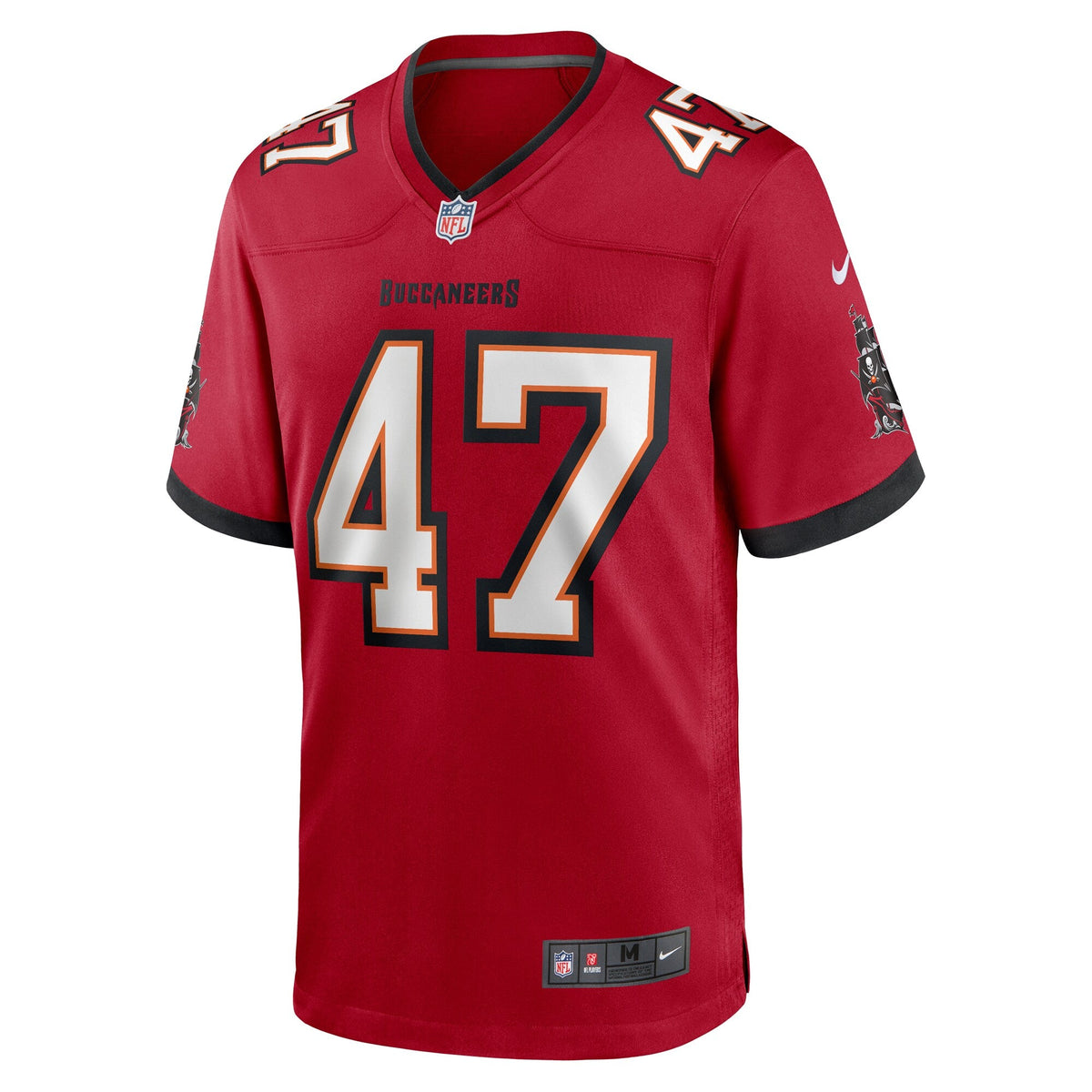 Tampa Bay Buccaneers John Lynch Red Retired Player Game Football Jersey