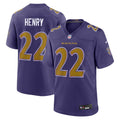 Baltimore Ravens Derrick Henry Purple Alternate Game Football Jersey