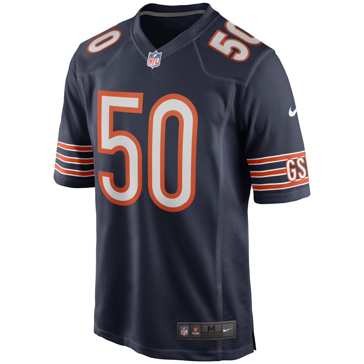 Chicago Bears Mike Singletary Navy Game Retired Player Football Jersey