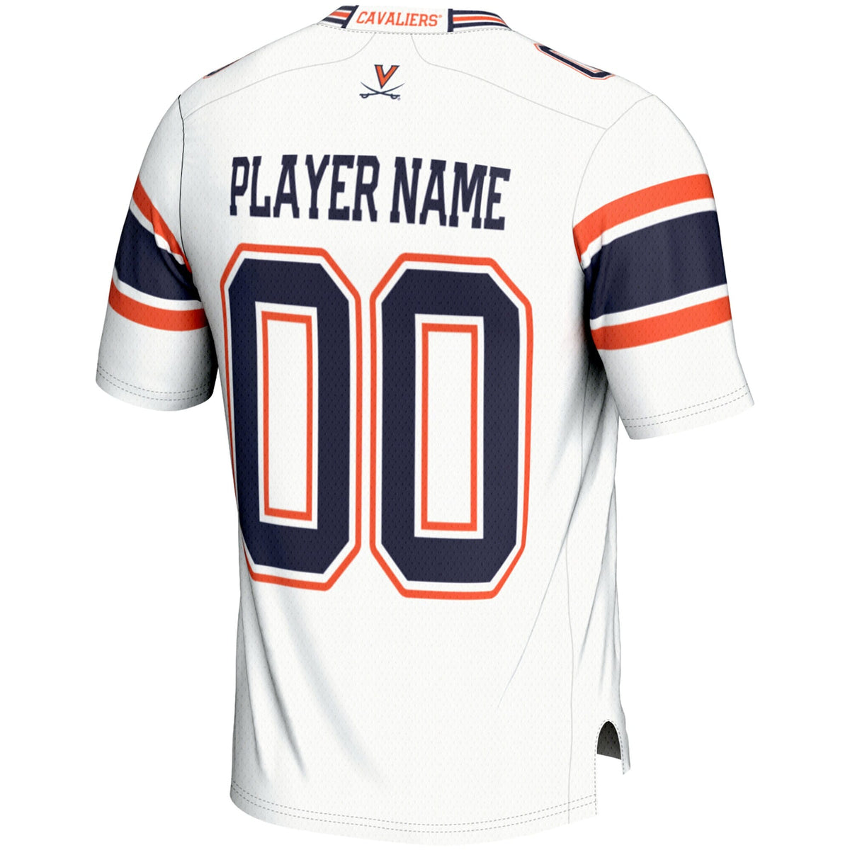 Virginia Cavaliers NIL Pick-A-Player Football Jersey - White
