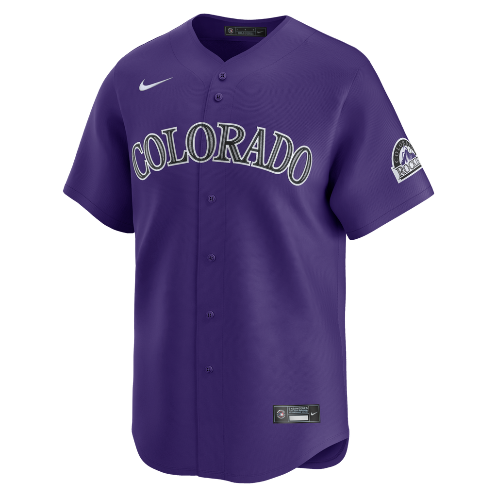 Colorado Rockies Purple Alternate Limited Baseball Jersey