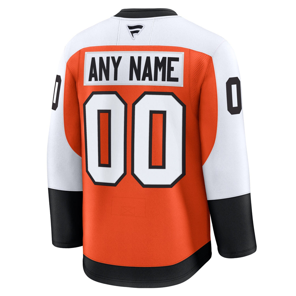 Philadelphia Flyers Orange Home Premium Custom Jersey