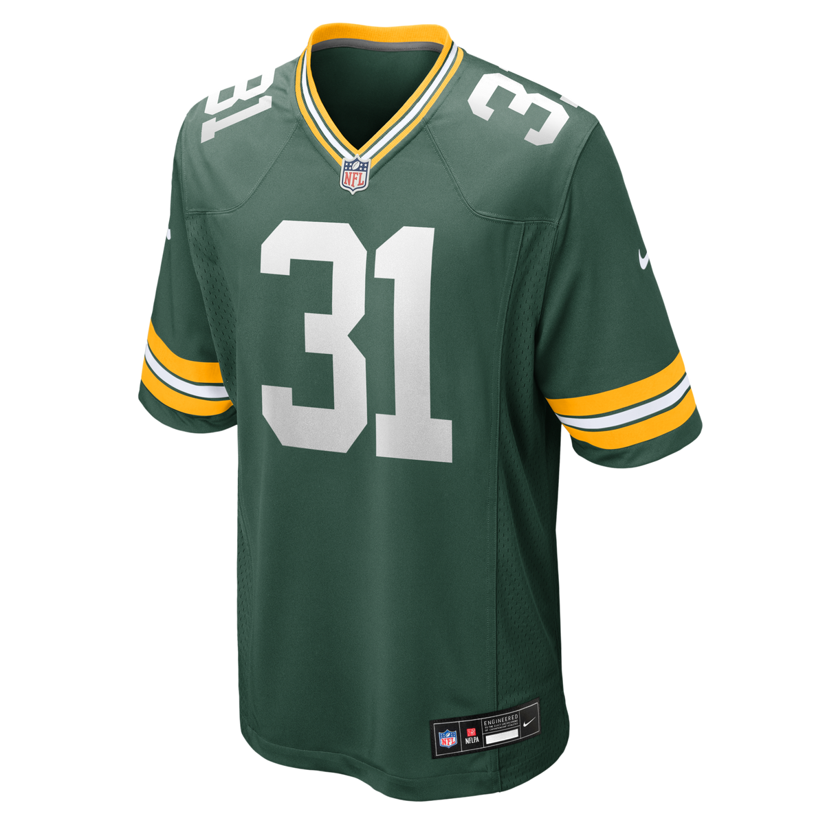Green Bay Packers Nick Niemann Green Team Game Football Jersey