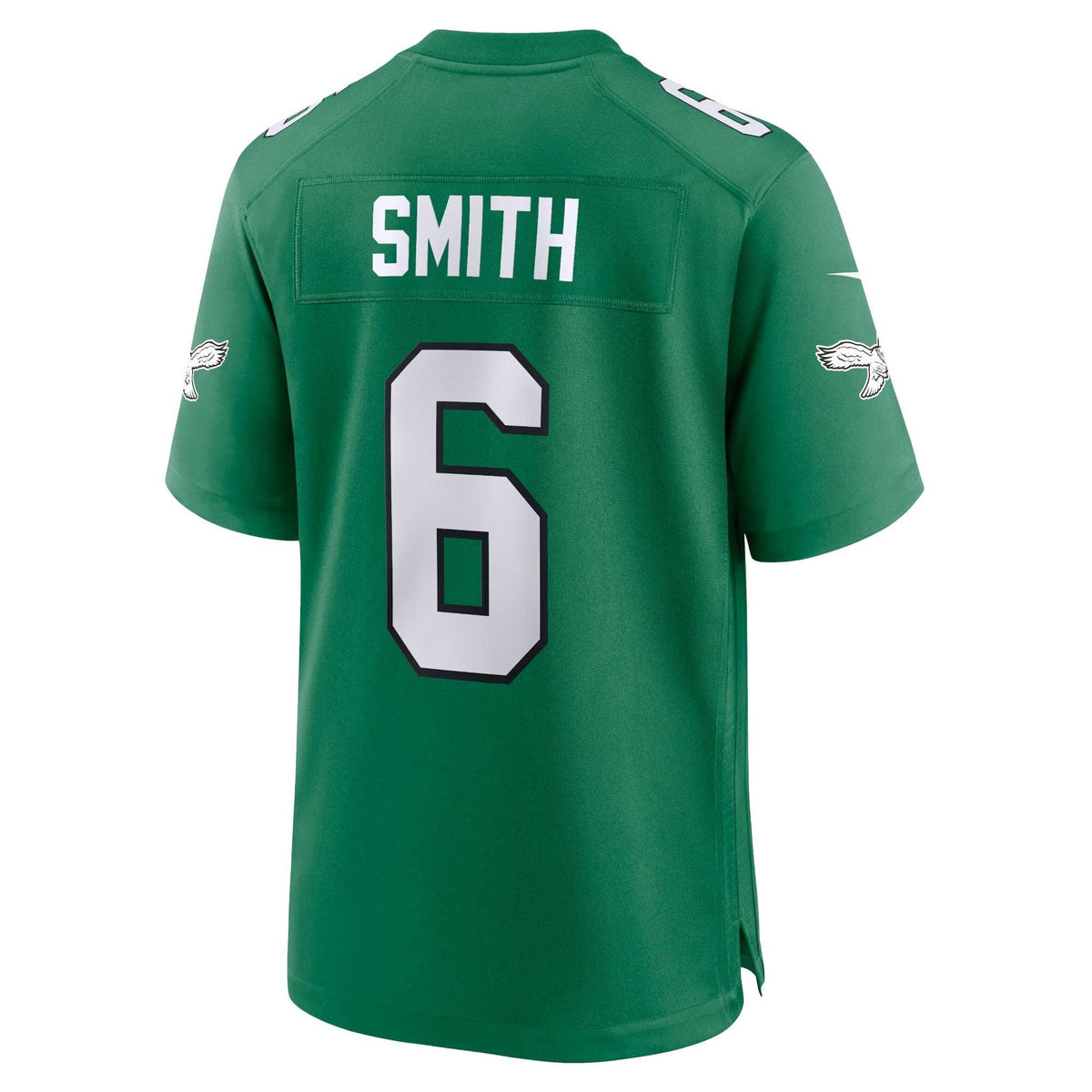 Philadelphia Eagles DeVonta Smith Kelly Green Alternate Game Player Football Jersey