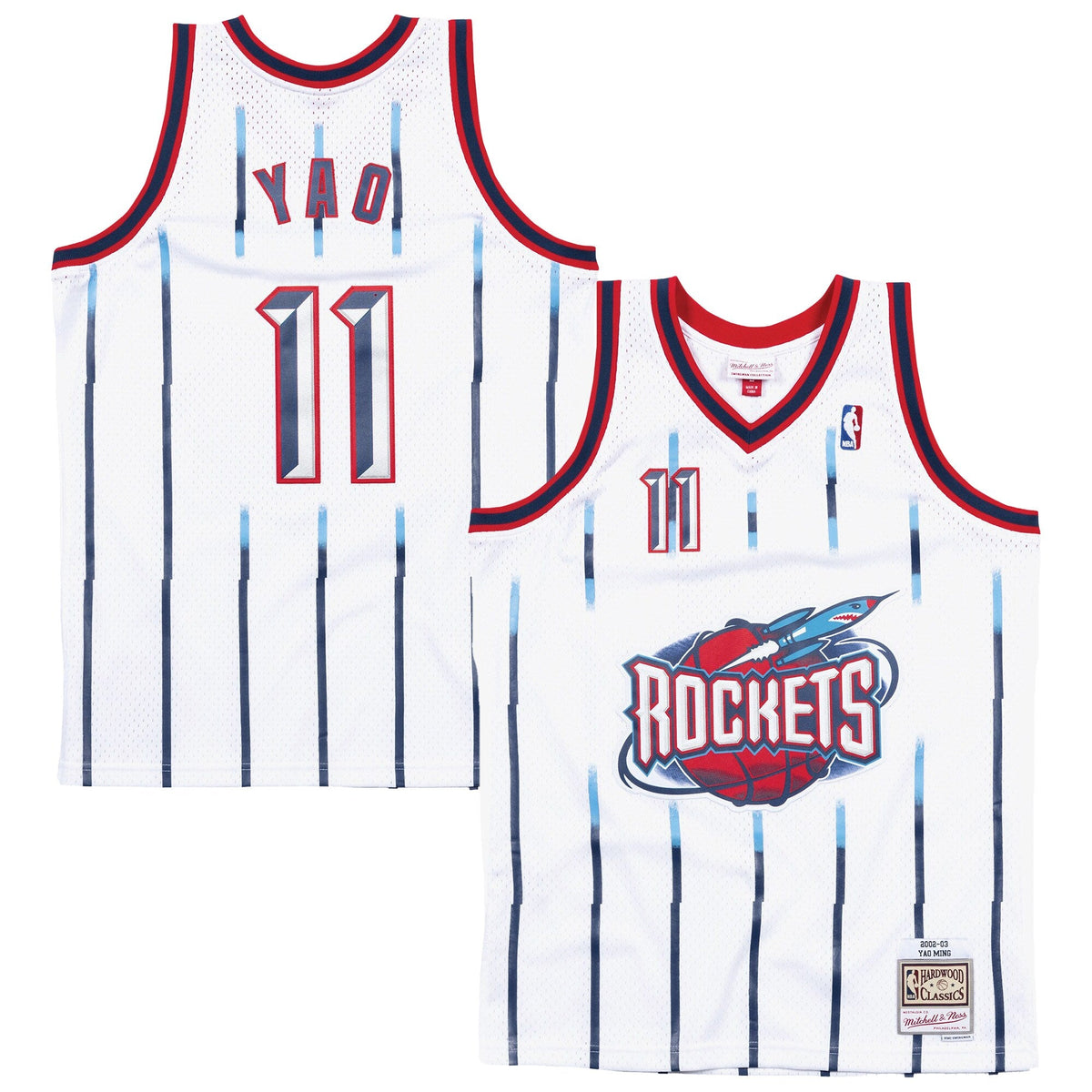 Houston Rockets Swingman Hardwood Classic Jersey - Yao Ming