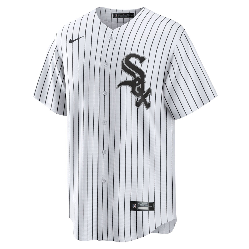 Chicago White Sox White Home Blank Replica Baseball Jersey